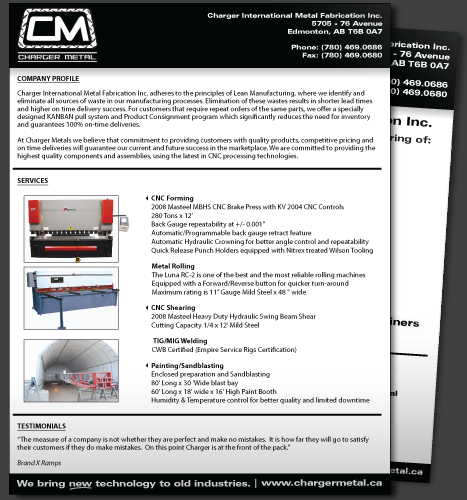 Print, Illustration, Photo Manipulation: CNC Metal Forming (Back)